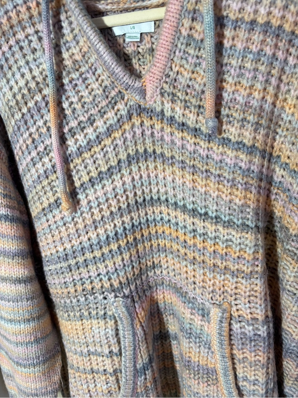 Aerie oversized knit hoodie - Picture 4 of 5